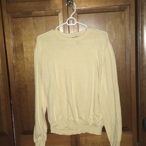 Sweater, pastel yellow, CLUB ROOM, large